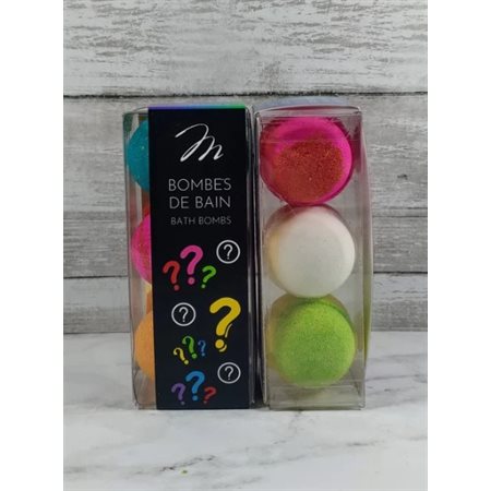 MYSTERY BATH BOMB - 3 UNITS PACK