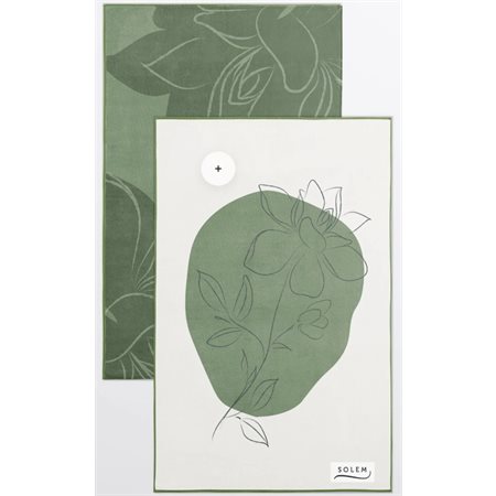 DISH TOWEL (PQT 2) - GARDENIAS