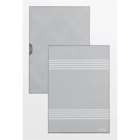 GLASS AND MIRROR CLOTHS (PQT 2) - ESSENTIAL GREY