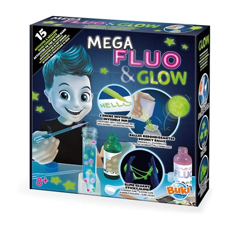 Ensemble d'activités fluorescentes "Mega Glow & Fluo"