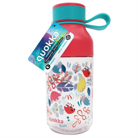 Children Tritan Bottle 430ml - Flowers