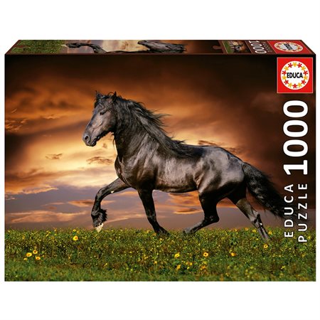 100 Pieces Puzzle - Trotting Horse