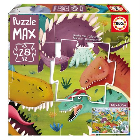 Casse-tête Max 28 pièces - Dinosaures