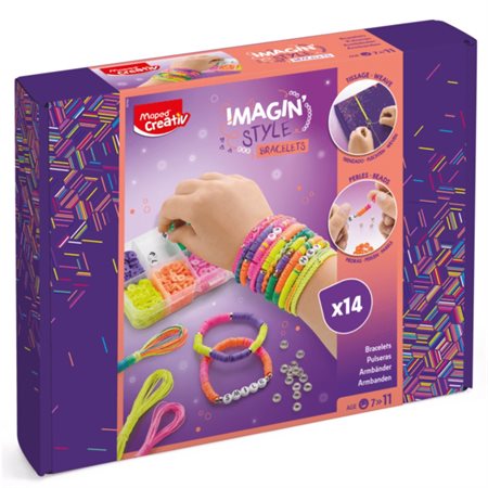 Imagin'Style Neon Bracelets Creation Set