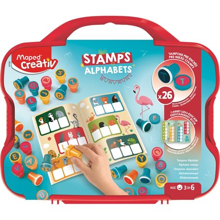 Learn The Alphabet Stamps Kit