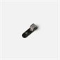 Clip porte-stylo argent