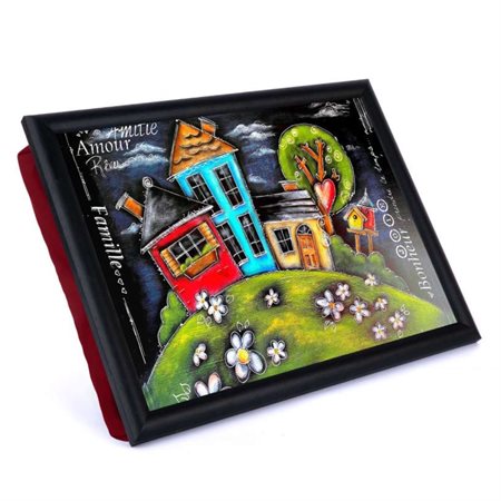 Reading Cushion "Happiness Homes"