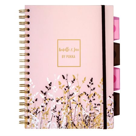 Cahier de projet Rochelle & Jess Pukka Pad - rose