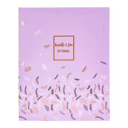 Pukka Pads Rochelle & Jess 2 Pockets Portfolio Lilac