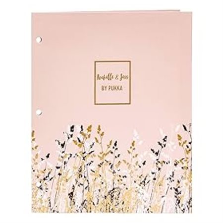 Pukka Pads Rochelle & Jess 2 Pockets Portfolio Pink