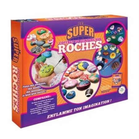 Le Super coffret de peinture sur roches