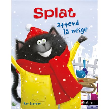 Splat attend la neige, Splat le chat