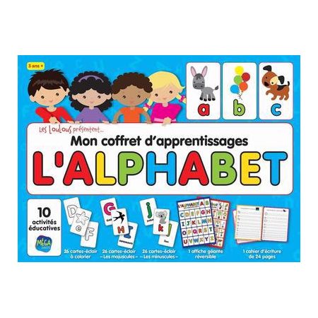 Mon coffret d'apprentissages; L'alphabet