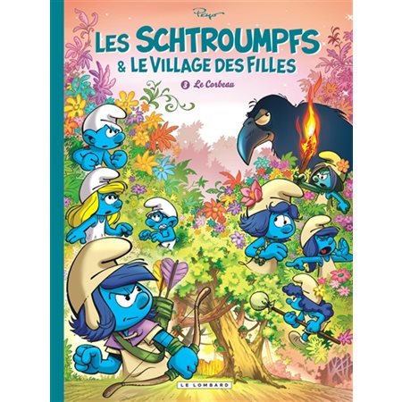 Le corbeau, Tome 3, Les Schtroumpfs & le village des filles