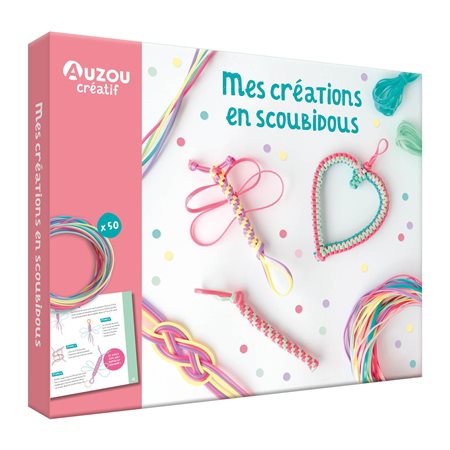 Coffret: Mes créations en scoubidous