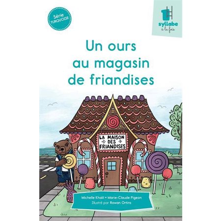 Un ours au magasin de friandises (Turquoise)