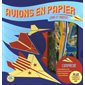 Avions en papier - Livre et trousse