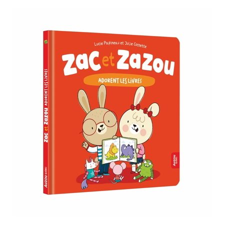 Zac et Zazou adorent les livres