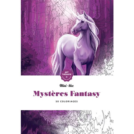 Mystères fantasy : 50 coloriages