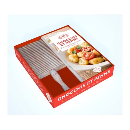 Gnocchis et penne : cuisinez-les comme en Italie ! : coffret  1X(N / R) BRISÉ