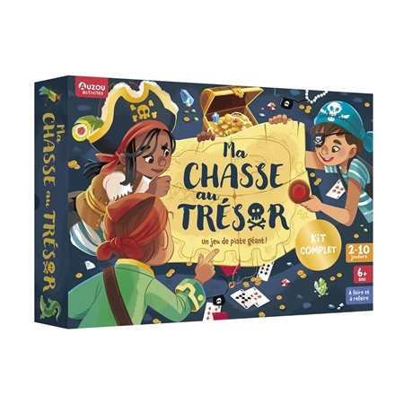 Ma chasse au trésor : un jeu de piste géant !,