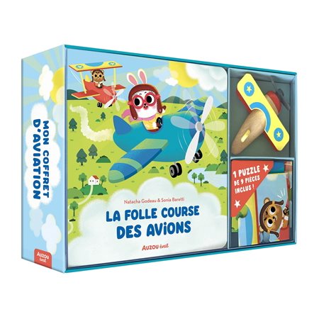 Mon coffret d'aviation : la folle course des avions