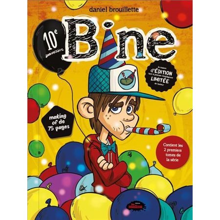 Bine 10e anniversaire : tome 1 et 2 avec making of, Bine