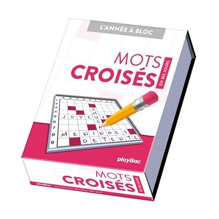 Mots croisés : en 365 jours, L'année à bloc