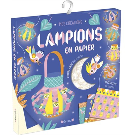 Lampions en papier, Mes créations