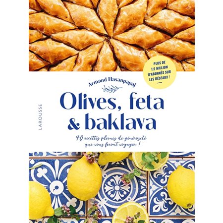 Olives, feta & baklava