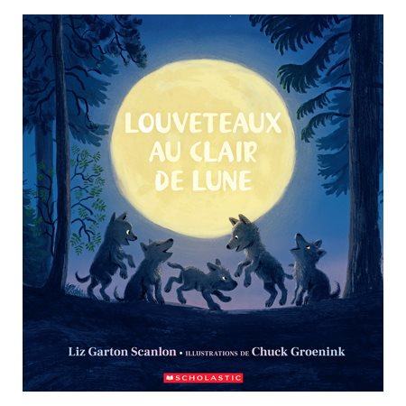 Louveteaux au clair de lune