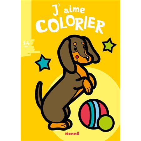 J'aime colorier (2-4 ans) (Chien)