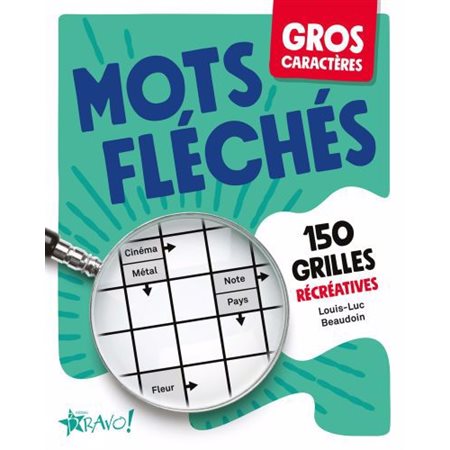 Gros caractères - Mots fléchés