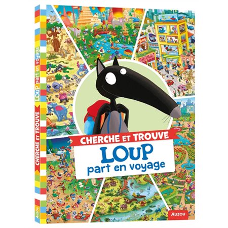 Loup part en voyage : cherche et trouve