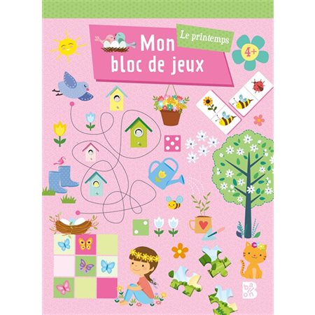 Le printemps : mon bloc de jeux