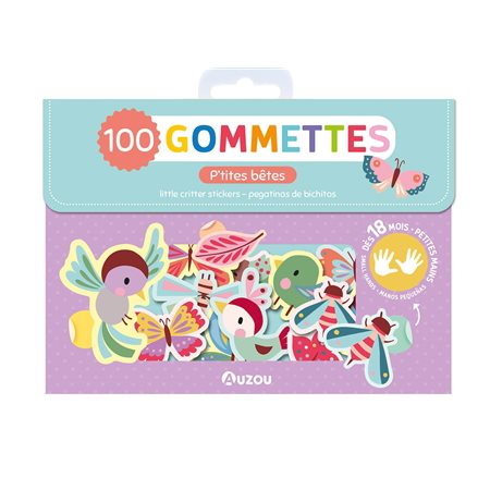 P'tites bêtes : 100 gommettes