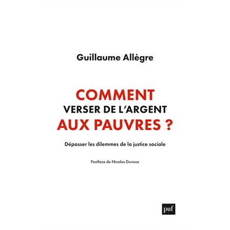 Comment verser de l'argent aux pauvres