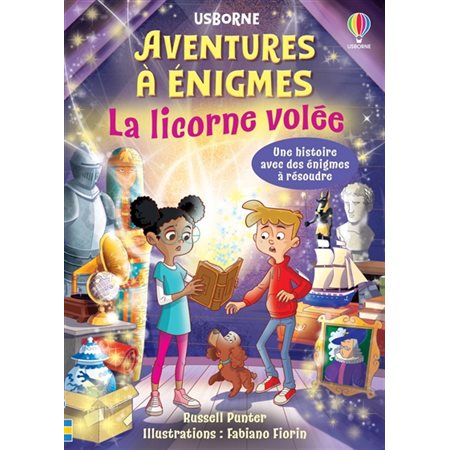 La licorne volée, Aventures à énigmes (6 à 9 ans)