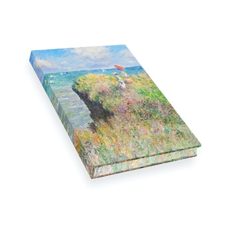 Carnet Hazan pleine toile Monet : Promenade sur la falaise