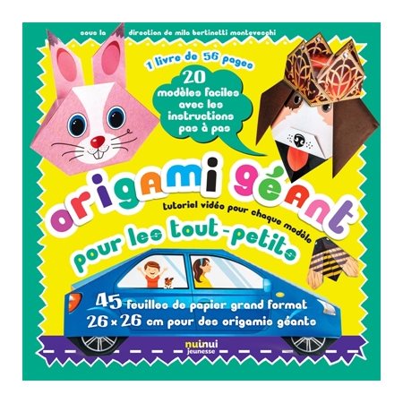 Origami géant pour les tout-petits NE