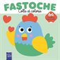 Fastoche : colle et colorie : la poule