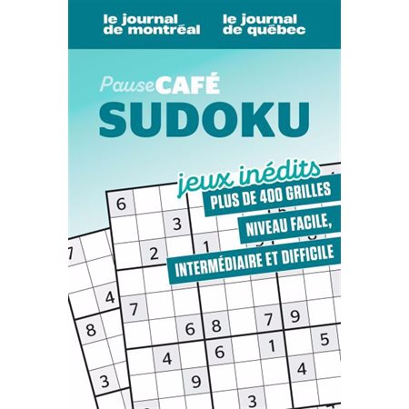 Pause café Sudoku, Vol.3 No.1, Pause café