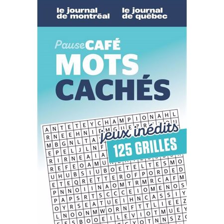 Pause café Mots cachés, Vol.3 No.1, Pause café