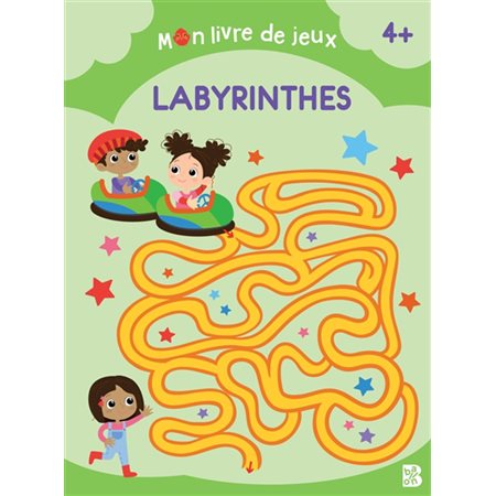 Labyrinthes 4+, Mon livre de jeux