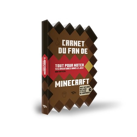 Carnet du fan de Minecraft