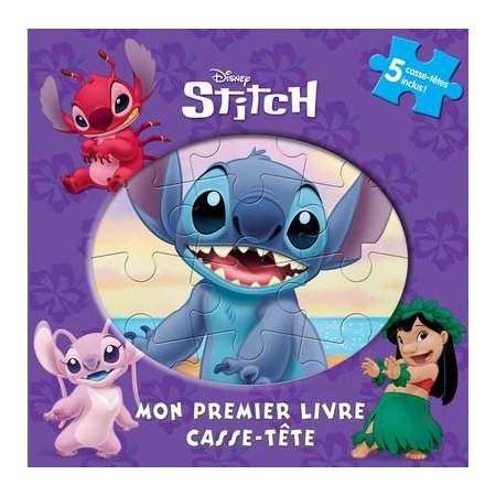 Disney Stitch: Mon premier livre casse-tête