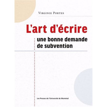 L'art d'écrire une bonne demande de subvention