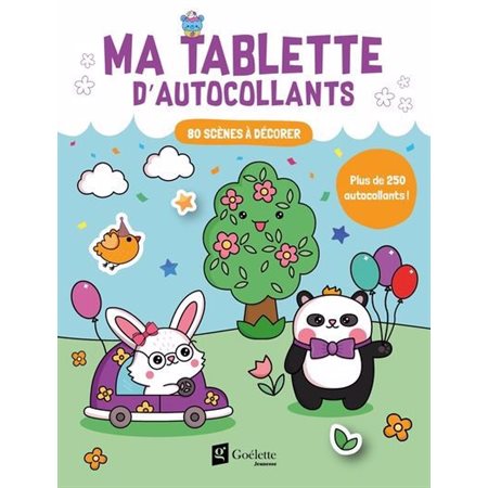 Ma tablette d'autocollants : 80 scènes à décorer