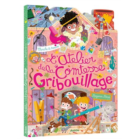 L'atelier de la comtesse Gribouillage : cherche & trouve