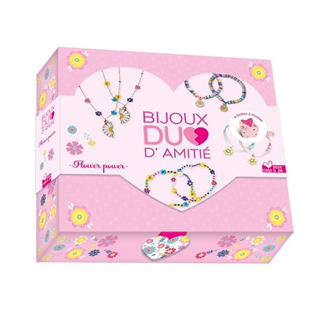 Bijoux duo d'amitié : flower power, Les ateliers bijoux